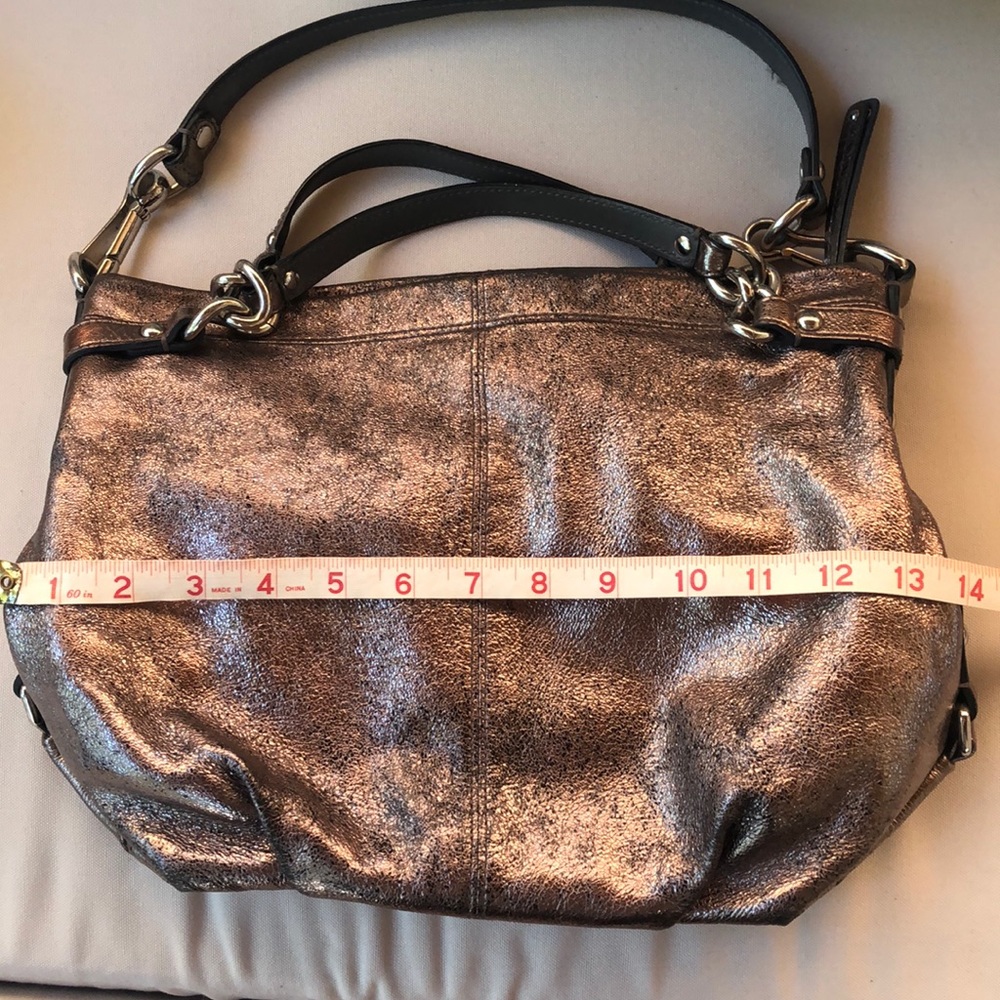 Metallic Coach Purse - Picture 3 of 6